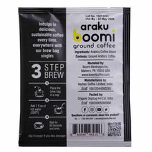 Load image into Gallery viewer, (New) Single Serve Ground Coffee Packs, No Machine Needed, Just Add Water, Direct Trade, Hand Roasted &amp; Freshly Ground, Specialty Grade, Nitro Sealed for Freshness, 10 Count (Pack of 1)
