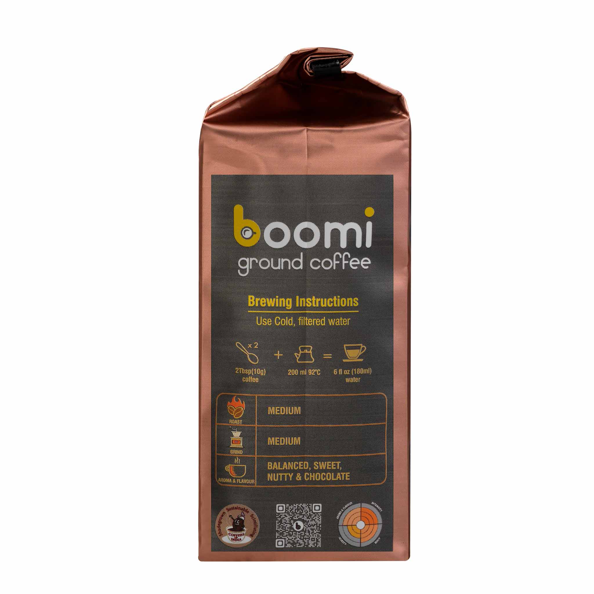 Morning Java Coffee Medium Roast Ground Coffee | Boomi Coffee